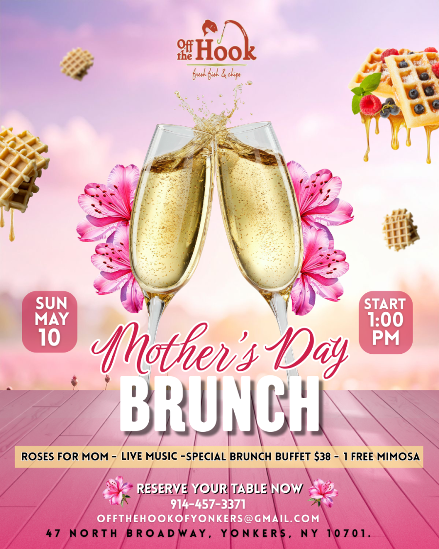 Mother’s Day Sunday Brunch w/ Live Music by James Rohleir From 12pm to 4 pm