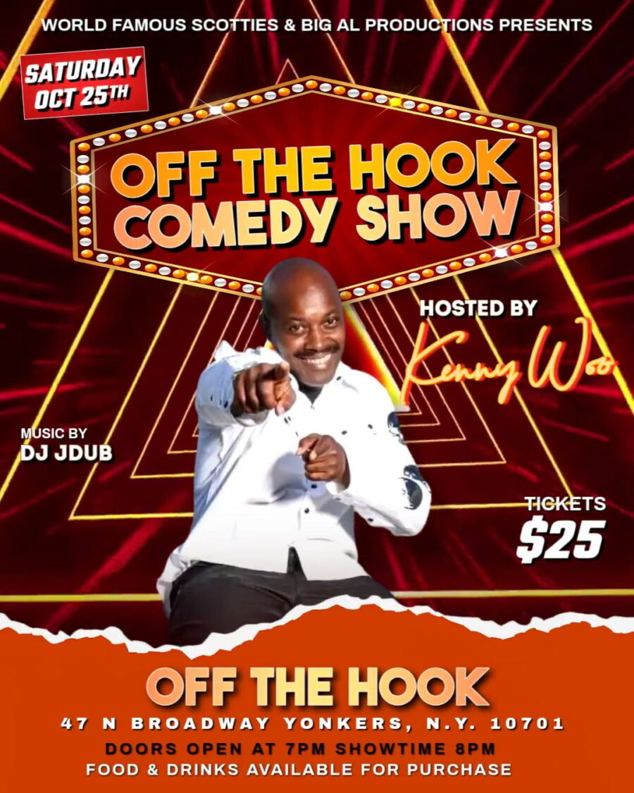 World Famous Scotties & Big AL Hosted by Kenny WOO @ Off the hook’s Comedy Show 10/25
